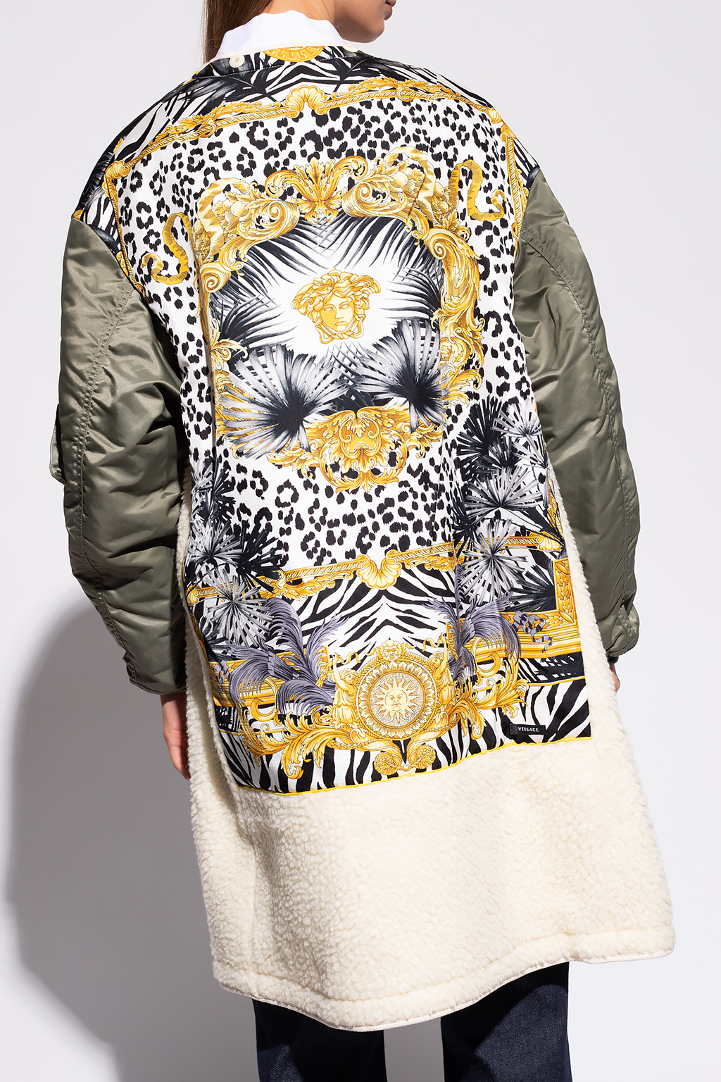 Comme Des Garçons JUNYA WATANABE Silk-blend Trench with Wild